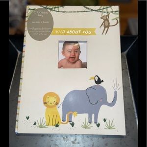 NWT C. R Gibson”Wild About You “Baby Memory Book